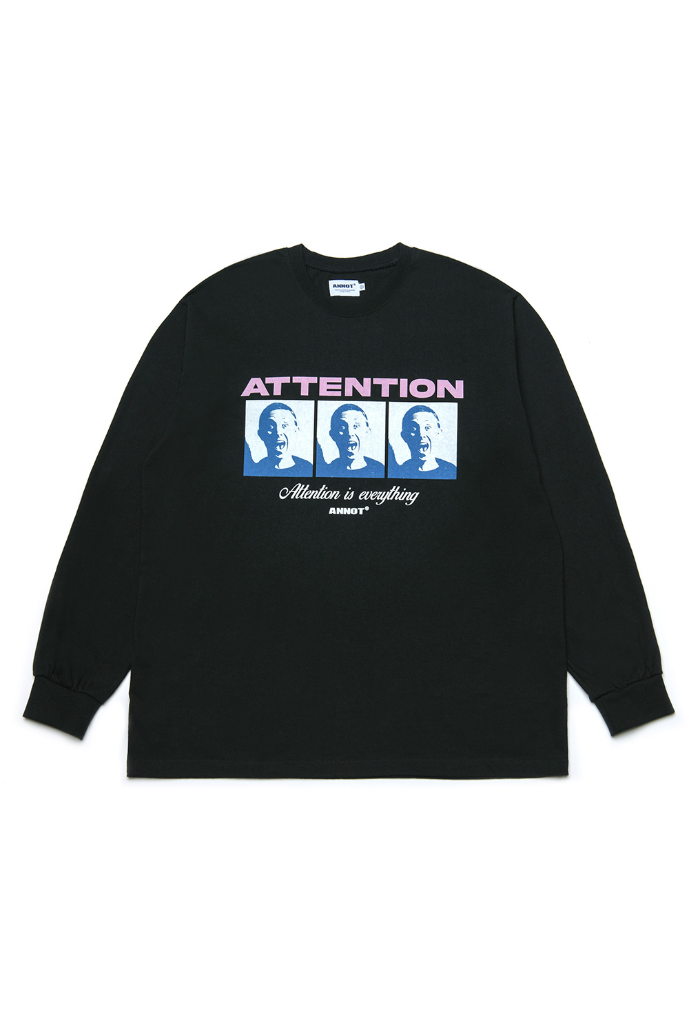 Attention Long Sleeve Black